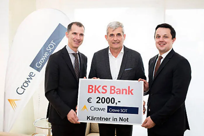 Anton Schmidl, Michael Sabath, Andreas Maier (von links)