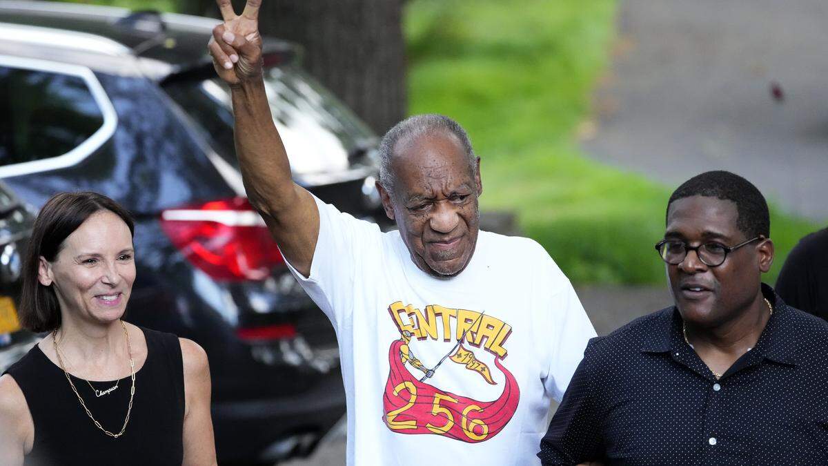 Bill Cosby vor einer der Verhandlungen gegen den ehemaligen Superstar