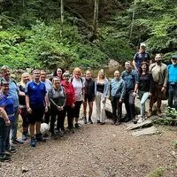 Die Wandergruppe in der Klause bei Deutschlandsberg