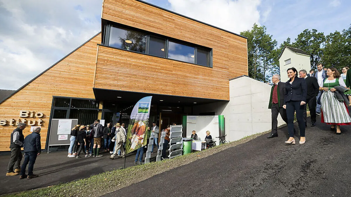 Das neue Bio-Institut in Raumberg-Gumpenstein
