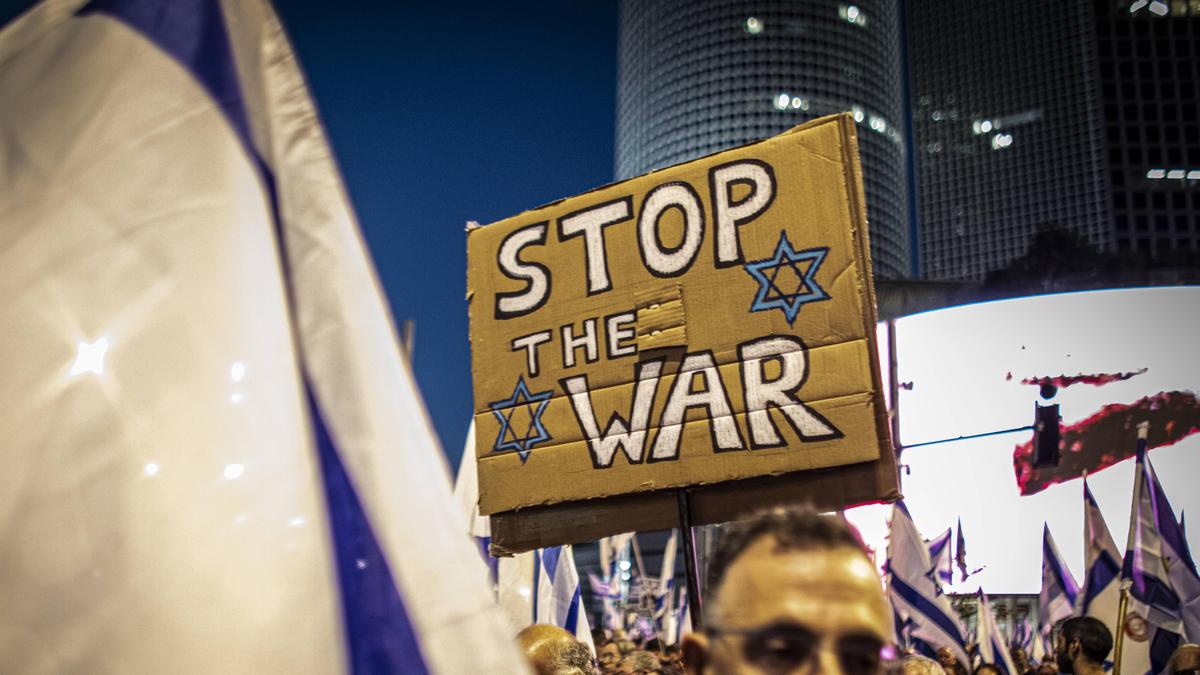 Anti-Regierungs-Proteste in Tel Aviv