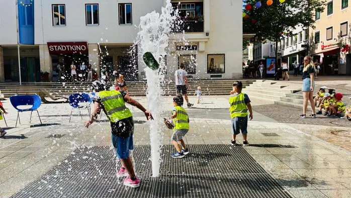 Auch heute hat es in Villach wieder über 30 Grad