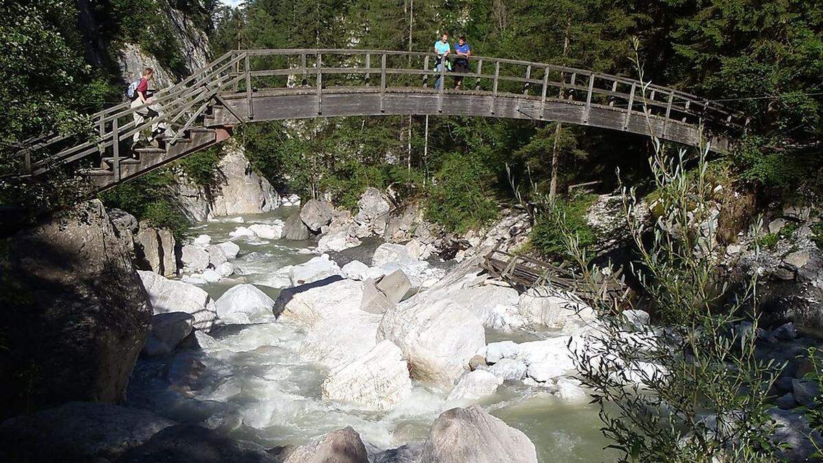 Erfolgreiche Suchaktion in der Garnitzenklamm