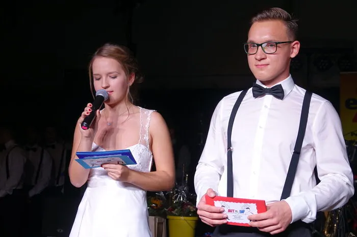 Lisa Paier und Philipp Schadler begrüßten die Ballgäste.