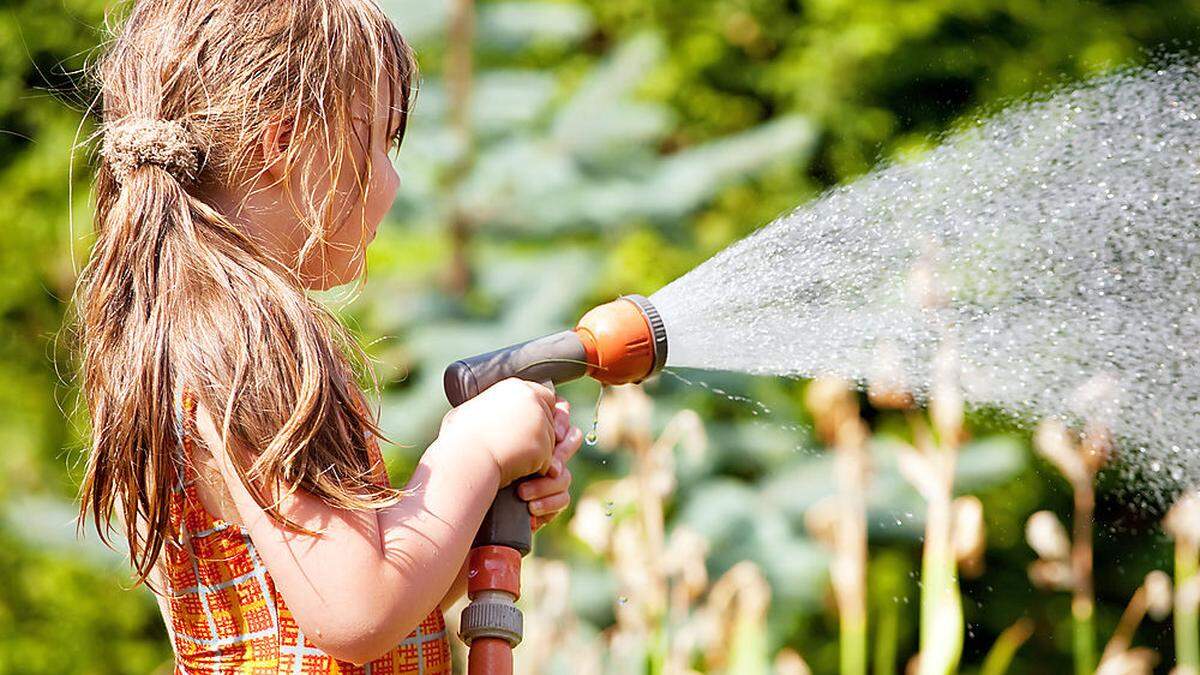 Garten gießen ist bei diesen Temperaturen Pflicht