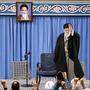 Irans Staatsoberhaupt Ayatollah Ali Khamenei bezeichnet die USA als Feind 