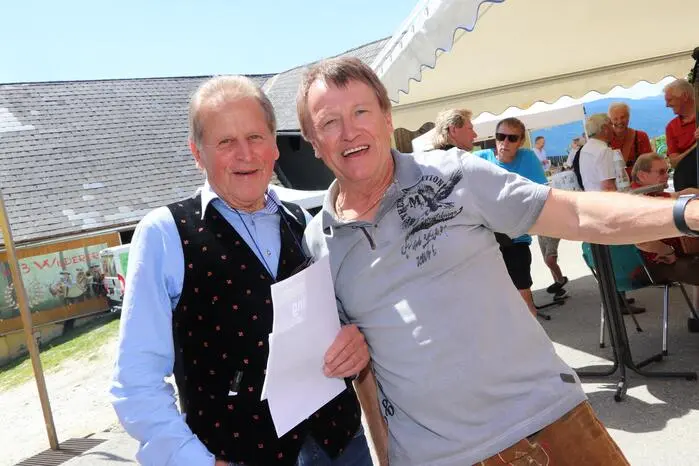Durch das Programm führte Heinz Berger (am Foto Links). 