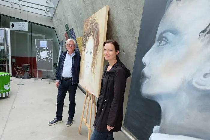 Auch Kulturreferent Alois Reisenhofer und Eva Lassnig von der Stadtgemeinde Gleisdorf hatten ihre Freude mit der außergewöhnlichen Location.