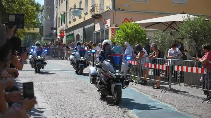 Am Samstag um 12 Uhr startete die diesjährige Harley-Parade.