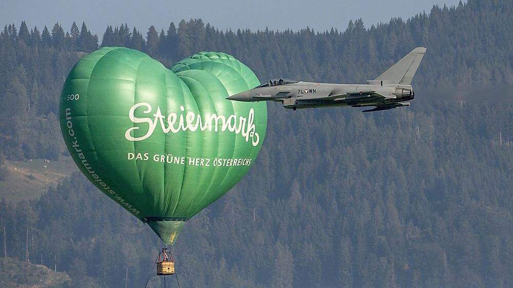 Die Steiermark wartet Anfang Juni nicht auf die Eurofighter, sondern auf die Formel-1-Flieger...