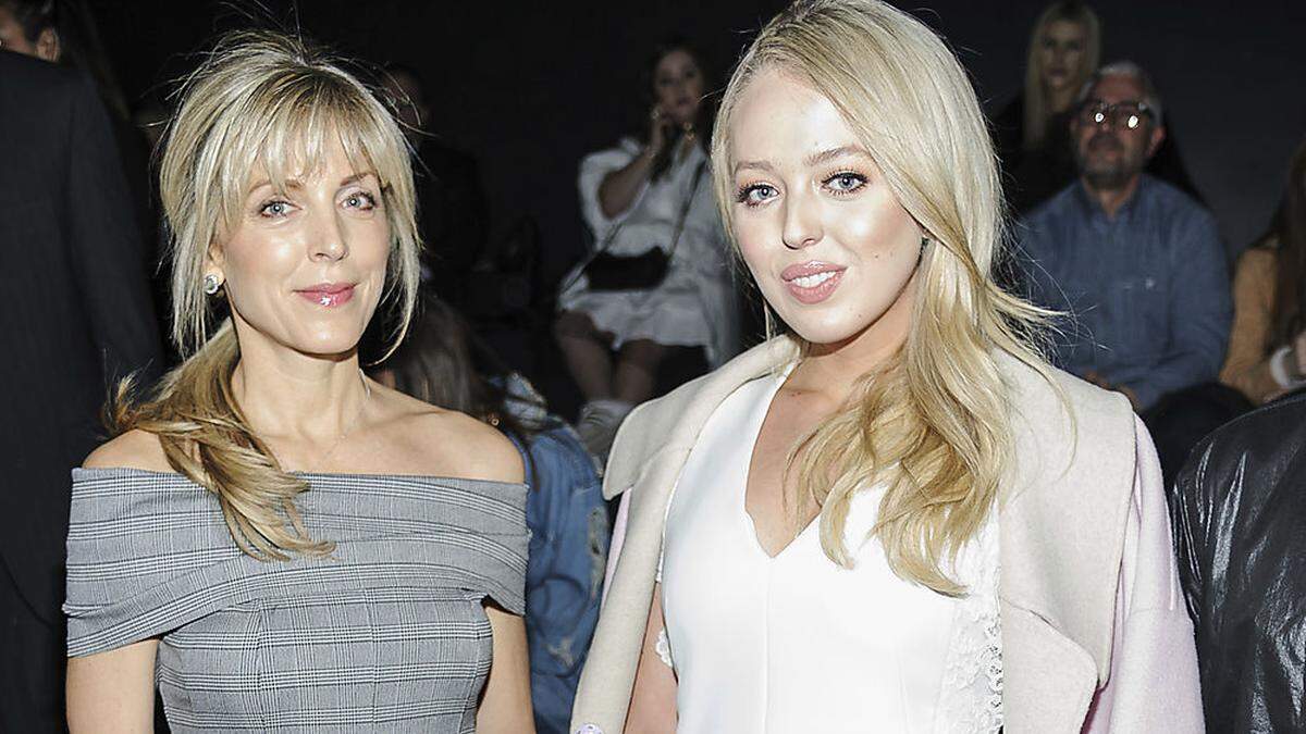 Tiffany Trump (rechts) mit ihrer Mutter Marla Maples, der zweiten Ex-Frau von Donald Trump