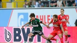 Rapid läuft gegen Ried einem Rückstand nach
