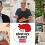 Von links oben im Uhrzeigersinn: Thomas Lorber, Sophie Reinisch, Florian Krammer, Martin Reiss und Thomas Grießler