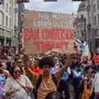 July 8, 2023, London, United Kingdom: A protester holds a placard calling for a ban on conversion therapy during the demonstration in Piccadilly Circus. Thousands of people marched through central London during Trans Pride 2023. London United Kingdom - ZUMAs197 20230708_zaa_s197_303 Copyright: xVukxValcicx
