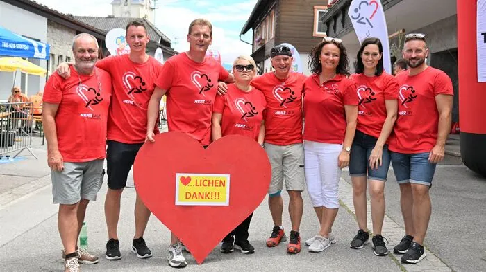 Das Organisatorenteam mit Jürgen Korinth, Martin Hofer, Engelbert Hosner, Ines Hofer, Richard Hofer, Michaela Altendorfer, Tina Roßmann und Rene Pucher