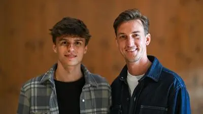 Stephan Embacher (links) mit seinem Mentor Gregor Schlierenzauer