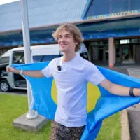 Am 24. April 2025 landet Luca Pferdmenges in Palau – und vollendet damit seine Reise in alle 195 Länder der Welt.