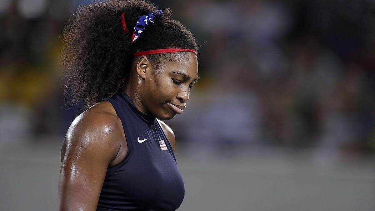 Serena Williams ist überraschend ausgeschieden