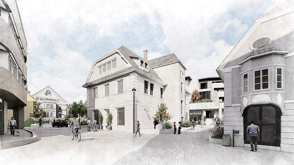 Die Spittaler Innenstadt im Bereich der Umfahrer-Häuser erhält mit dem Projekt eine Glanzpolitur