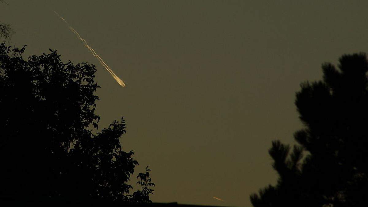 Leserin Natalie Haas fotografierte den Meteoroiden