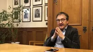 Anton Vukan im Gespräch  mit der Kleinen Zeitung (Archivbild)