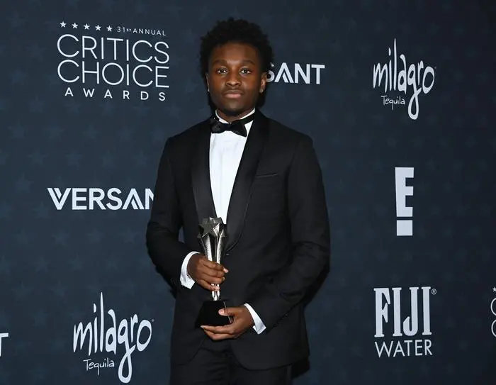 31st Annual Critics Choice Awards - Pressroom Miles Caton in the press room at the 31st Annual Critics Choice Awards held at Barker Hanger on January 4, 2026 in Santa Monica, Ca. Santa Monica Barker Hanger California USA Copyright: xTammiexArroyox/xAFF-USA.comx