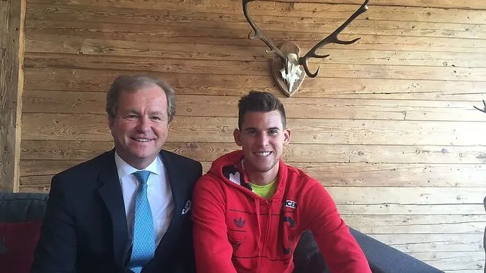 Mitterer mit Thiem