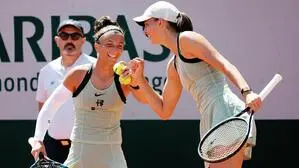 Sara Errani (links) und Lilli Tagger