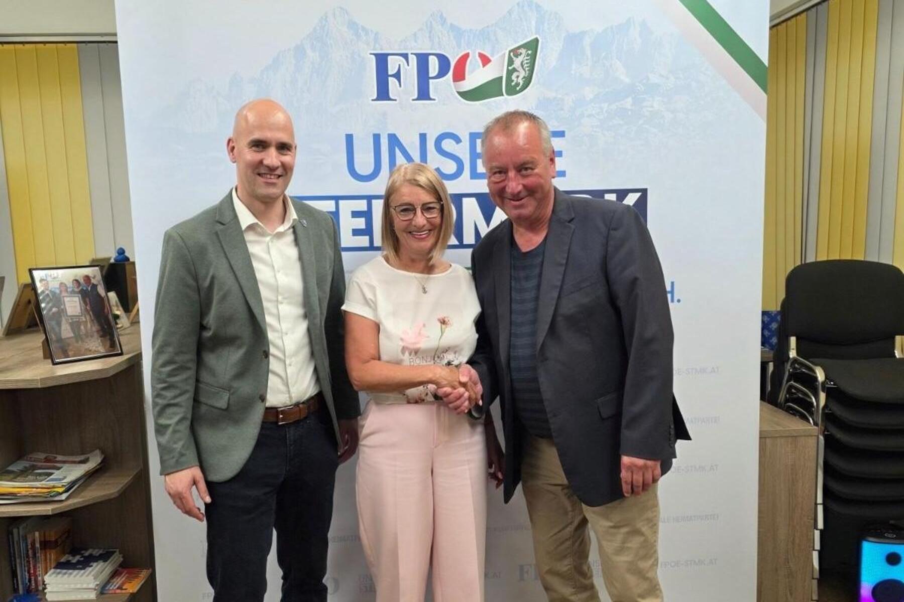 Spannung in Judenburg: Nach Eklat hat FPÖ neue Chefin: Hält die Koalition mit den Roten?