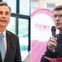 Bürgermeister Siegfried Nagl (ÖVP) und Neos-Spitzenkandidat Philipp Pointner