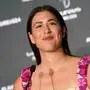 Garbine Muguruza announces his retirement from professional tennis before the Laureus World Sports Awards. April 20,2024. 2024042007