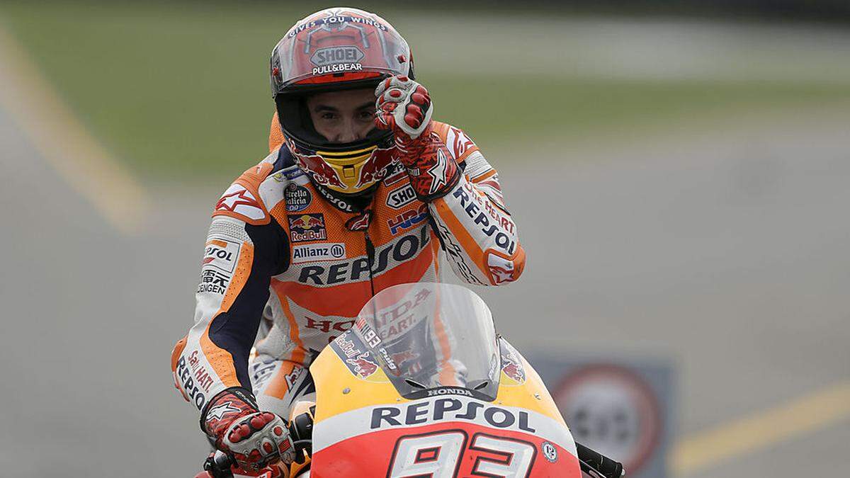 Marc Marquez war nicht zu schlagen