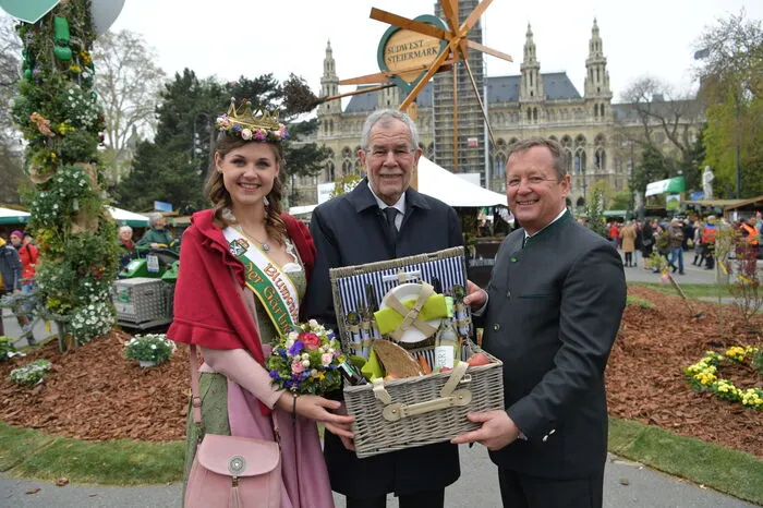 Steiermark-Frühling mit Bundespräsident Alexander Van der Bellen.