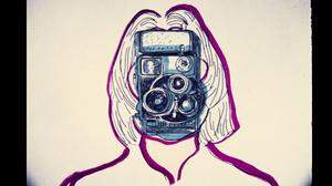 Maria Lassnig, Selfportrait, 1971