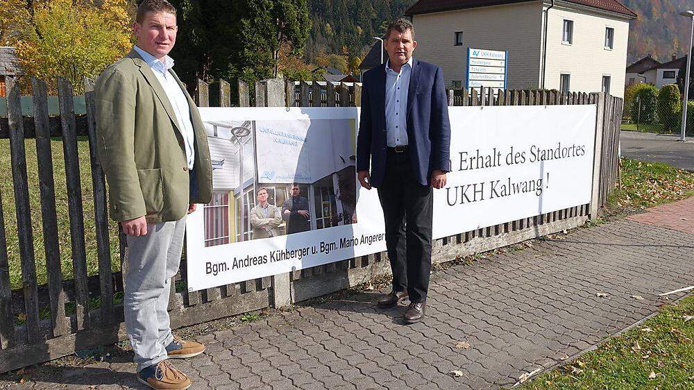 2015 kämpften Andreas Kühberger, Bürgermeister von Mautern und seit 2017 ÖVP-Nationalratsabgeordneter, und Kalwangs Bürgermeister  Mario Angerer mit anderen Liesingtaler Ortschefs um den UKH-Standort in Kalwang 