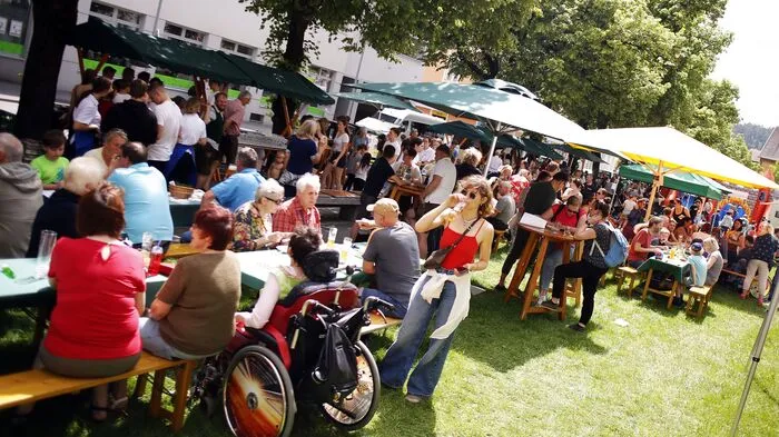 Der Verein "Christina lebt" lud zum großen Straßenfest in der Europa-Allee Weiz.