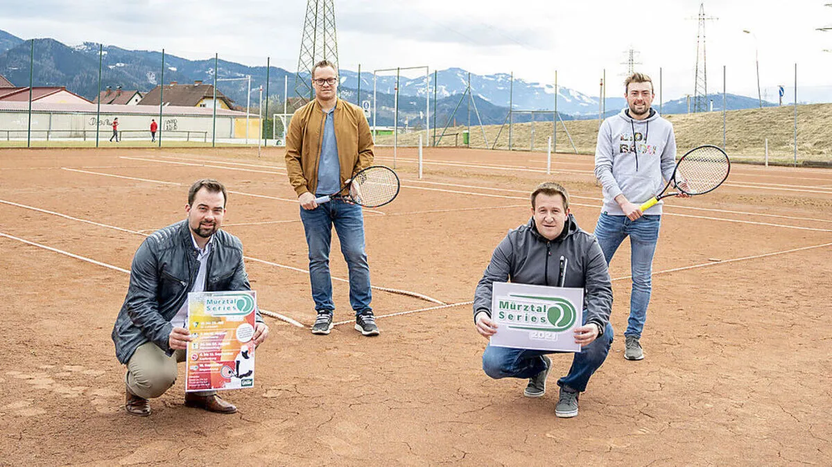 Matthias Oberrainer, Patrick Kriegl, Bernd Knollmüller und Philip Aschenbrenner