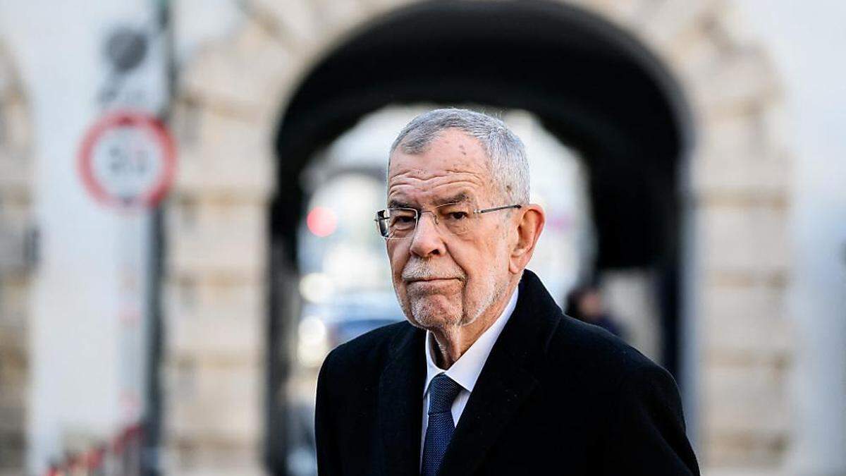 Präsident Alexander Van der Bellen 