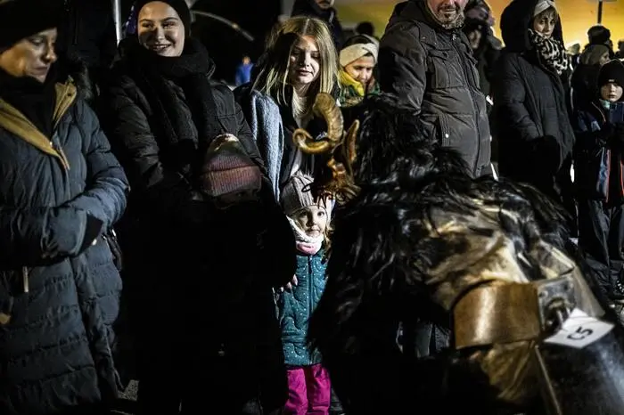 Krampus Perchten Krampuslauf Köttmannsdorf November 2024