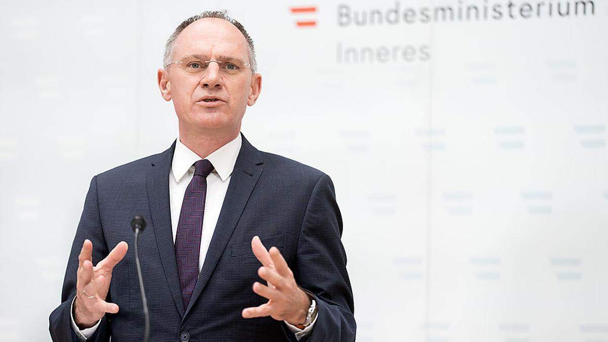 Innenminister Gerhard Karner (ÖVP)