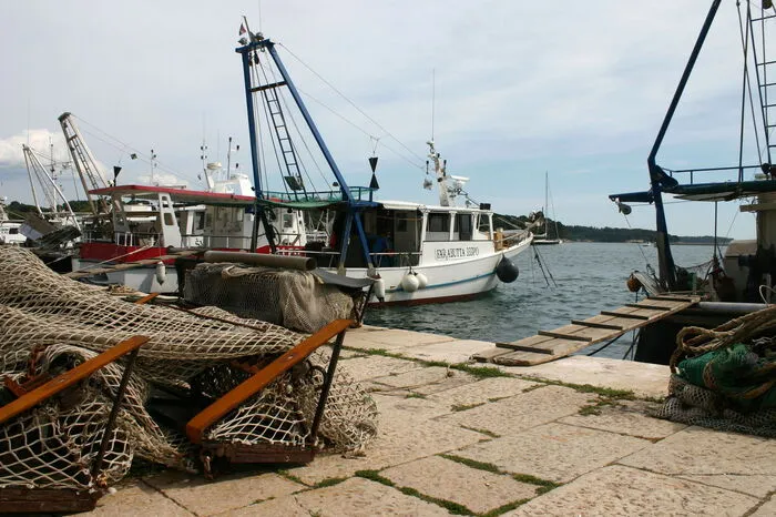 Valamar betreibt übrigens auch in Porec, auf der Insel Isabella Island, ein Familienresort. Hier der alte Hafen.