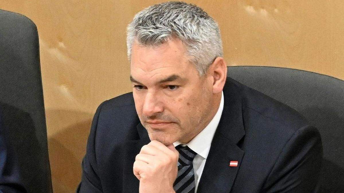 Bundeskanzler Karl Nehammer (ÖVP) sucht einen neuen Generalsekretär