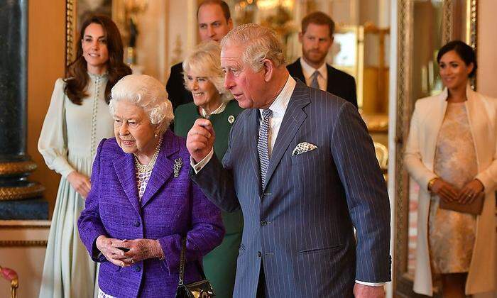 Prinz Charles und seine Familie