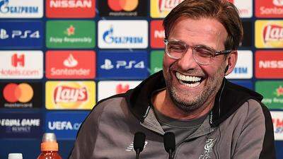 War wieder für einige Lacher gut: Liverpool-Trainer Jürgen Klopp
