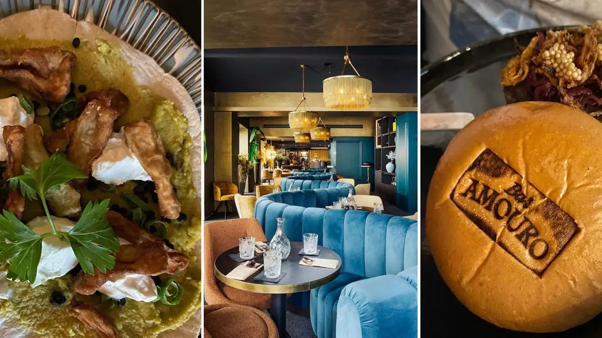 Streetfood und Persisches steht auf der Karte in der Bar Amouro - Taftoons mit Gemüse oder der unvermeidliche Burger, hier aber in der "Smashed" Variante