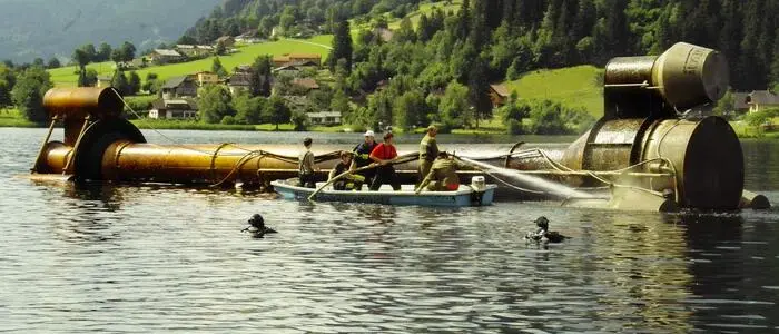 2011 wurde das Gerät zuletzt an die Oberfläche geholt, um wichtige Servicierungen durchzuführen.