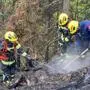 Waldbrand im Lesachtal: Der Einsatz war bis zuletzt hochgefährlich