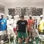 Manfred Isak hat sich in seinem Haus in Pölfing-Brunn eine beeindruckende Sammlung mit allem rund um Fußball aufgebaut