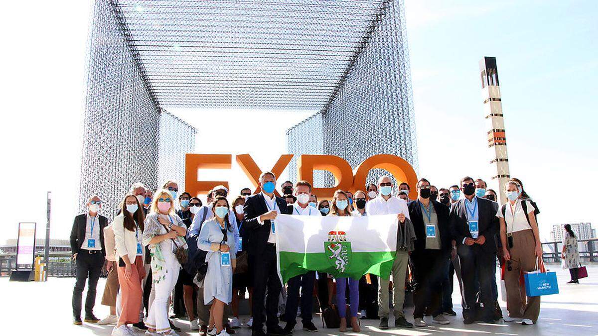 Steirische Delegation bei der Expo in Dubai