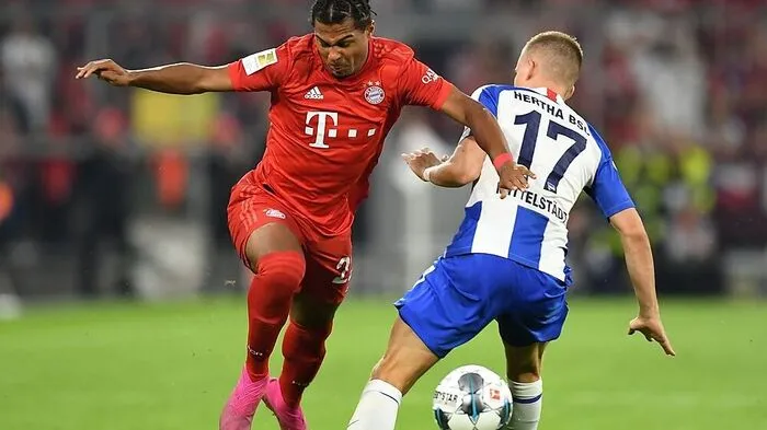 Die Münchner taten sich gegen die Hertha schwer